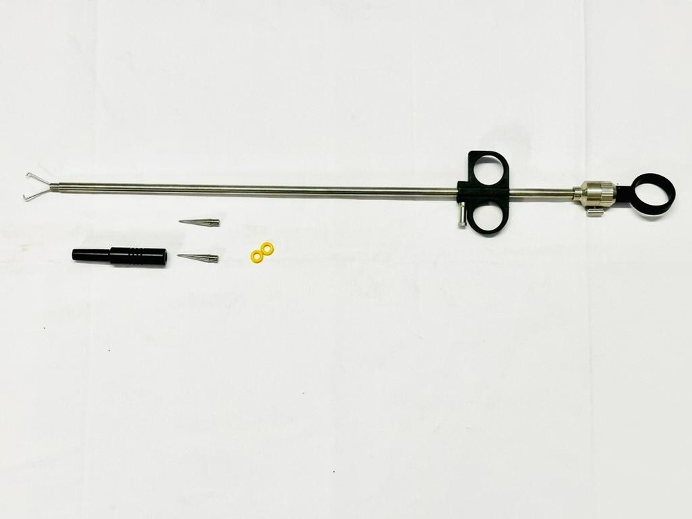 Laparoscopic Ring Applicator Double Puncture Forceps Instrument Kit Laparoscopy