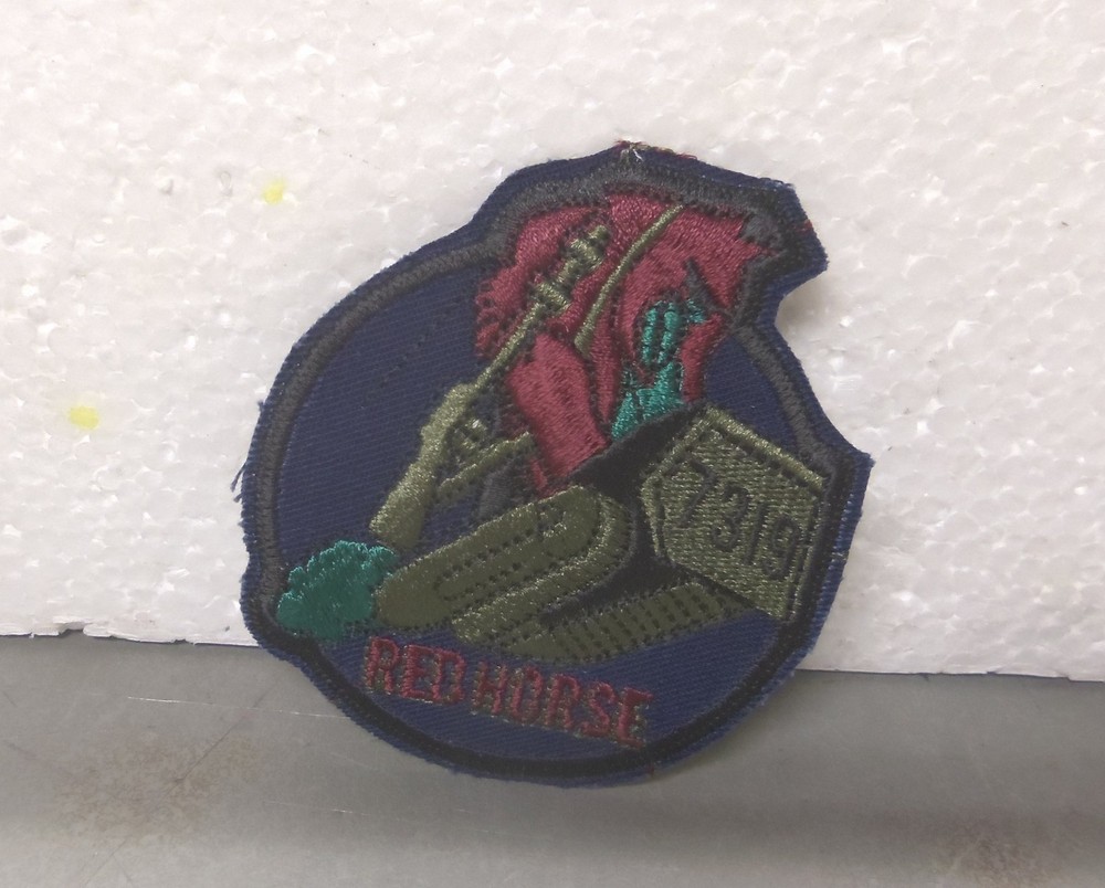 U.S. Air Force – 7319 Red Horse Embroidered Patch