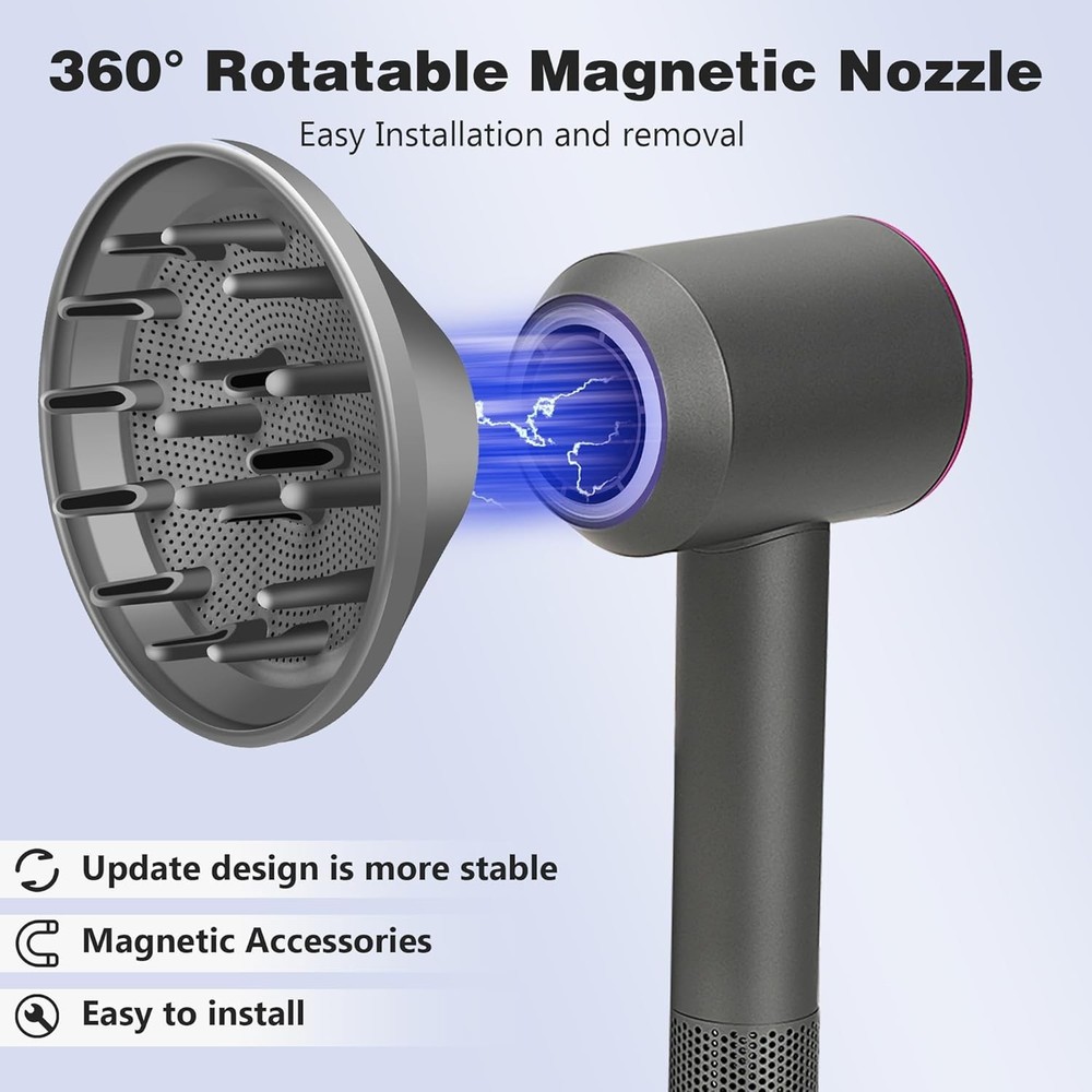 Dyson Hair Diffuser Attachment for Curly & Wavy Hair - Grey