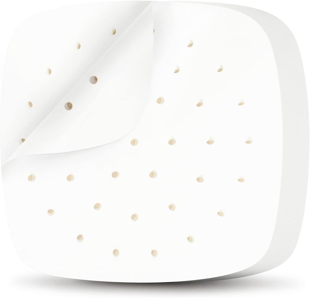 200Pcs Disposable Square Liners, Perforated Sheets