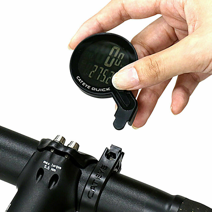 CatEye Quick CC-RS100W Wireless Cycling Computer Out-Front Mount - NEW
