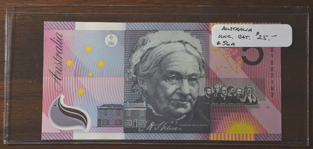Australia $5 - UNC - CAT $25