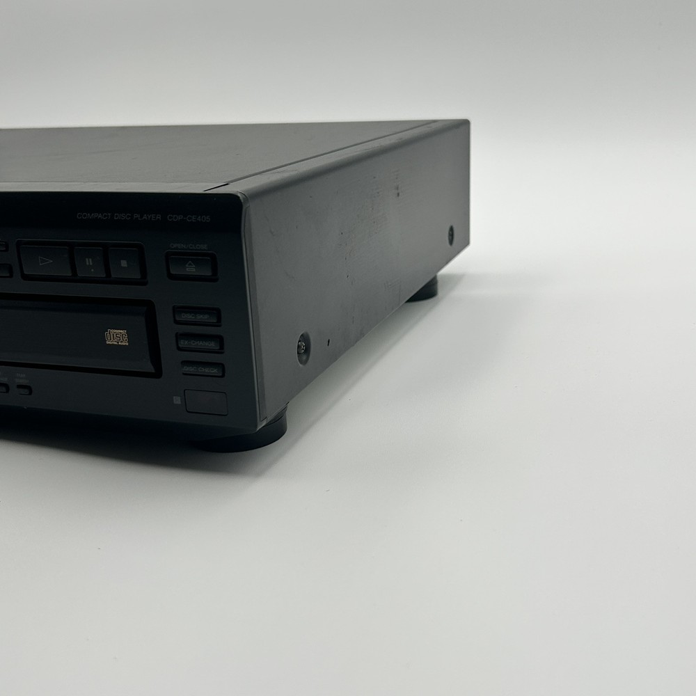 Sony Compact 5-Disc CD Changer Player CDP-CE405 Untested Powers On