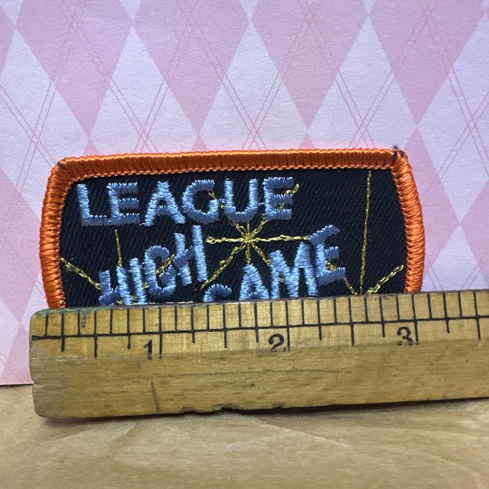 YABA League High Game Bowling Patch 3x2