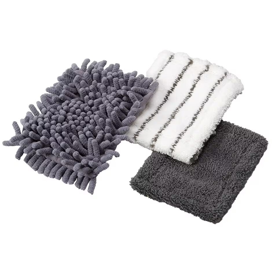 Microfiber Extending Pole Refill Pads Set - 3 Pieces
