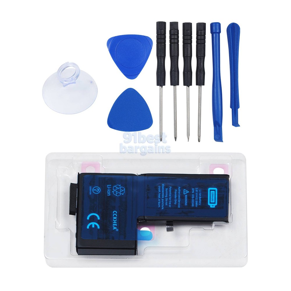 New Replacement Battery For Apple iPhone X Li-ion internal 3200mAh + Tools