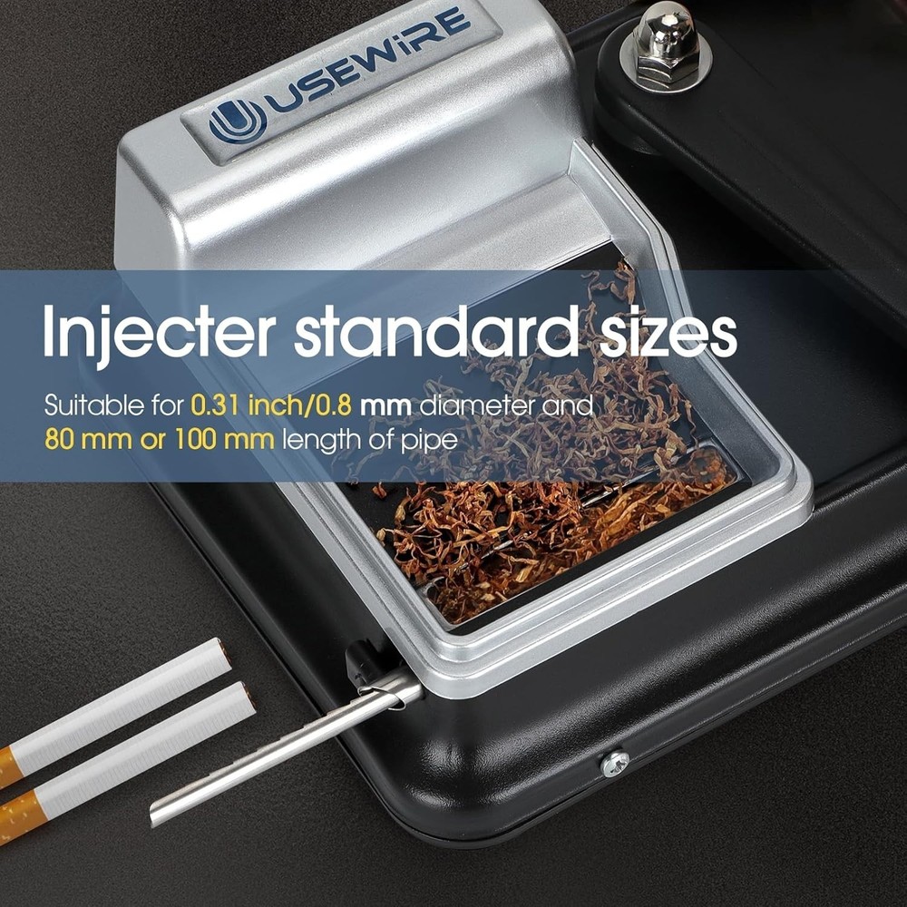 Home Cigarette Injector, Easy Manual Operation, Perfect Roll