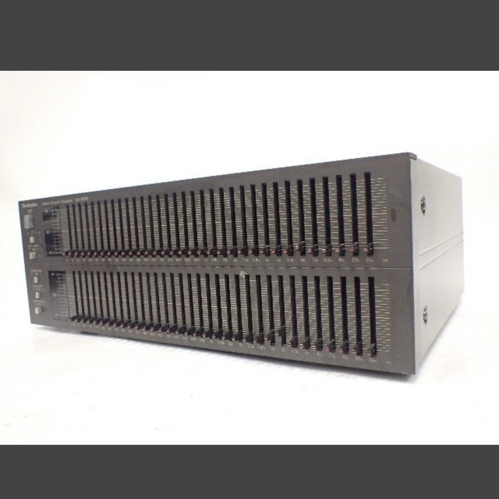 【Working item】Technics SH-8065 equalizer Black Japan