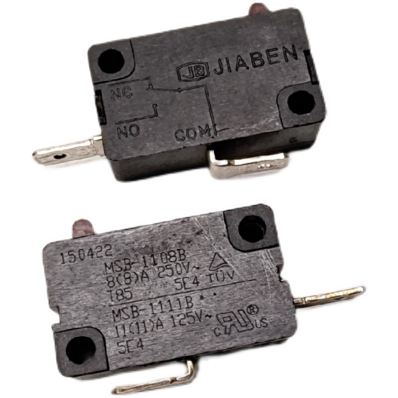 2pcs JIABEN MSB-1108B MSB-1111B 2pins normally open micro switch