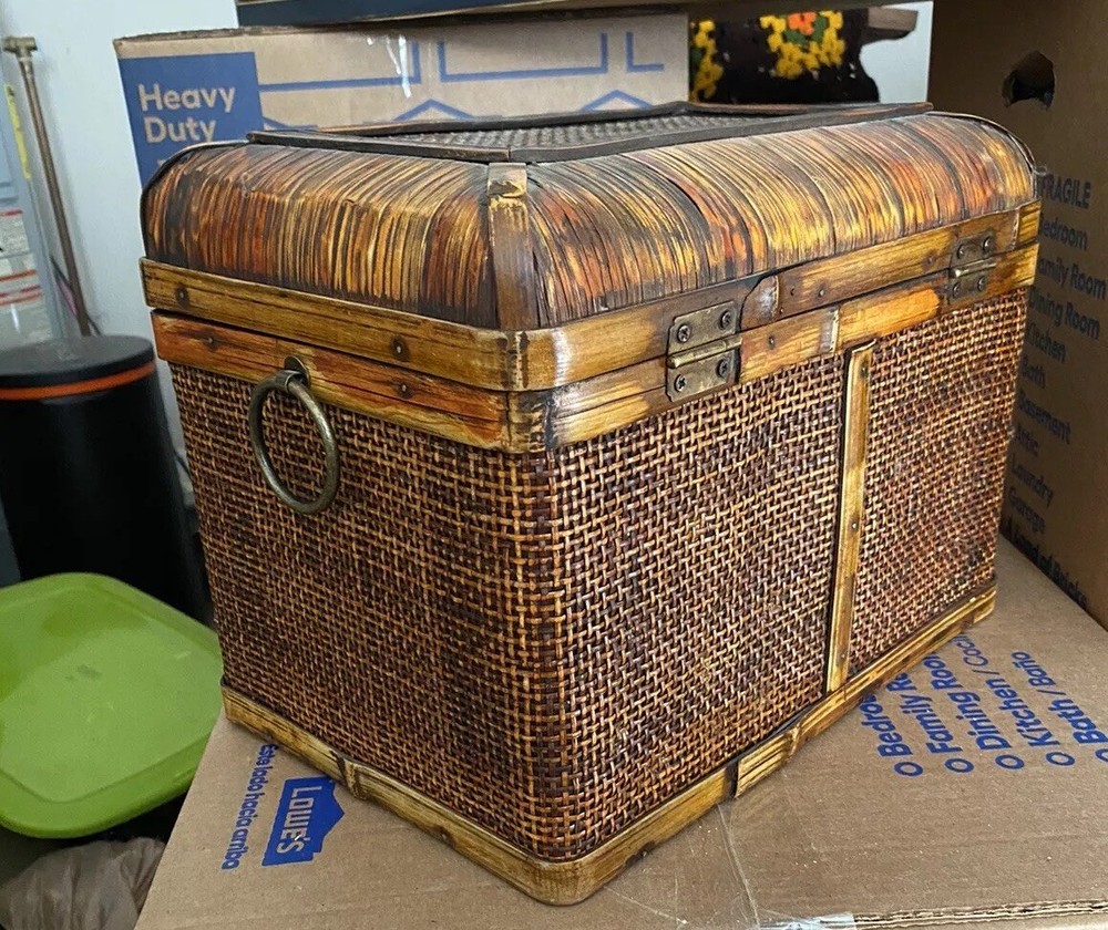 Vintage Wooden Chest