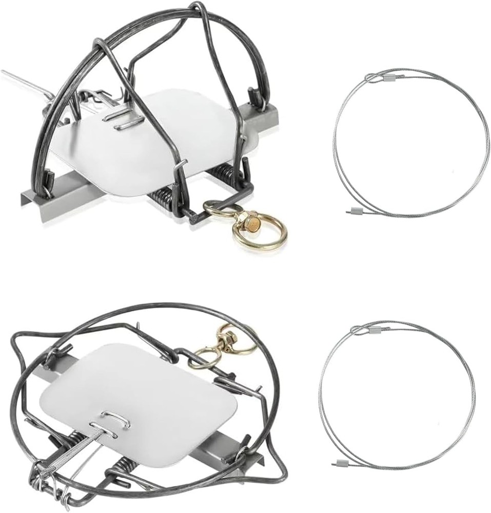 2 Pack Small Animals Small Squirrel Mouse Trap Mouse Trap Cage Spring Trap,