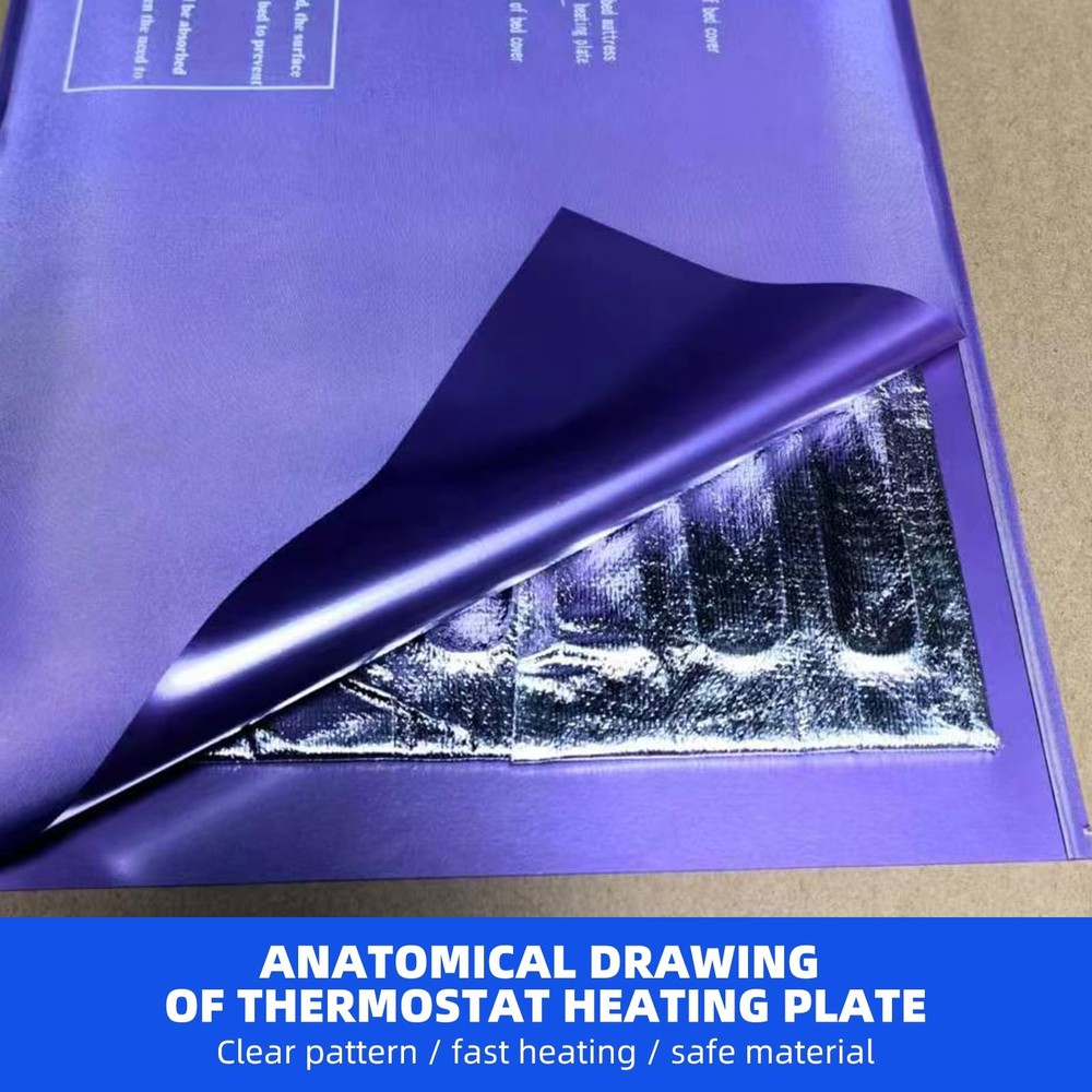 Softside Hardside Water Bed Heater, 240W Digital Display Smart Water Bed Heat...