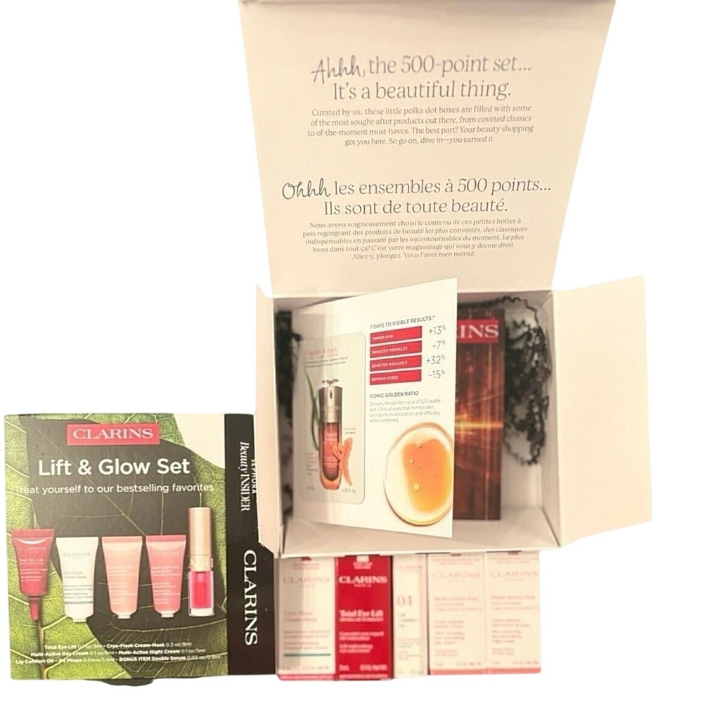 Clarins Lift & Glow SetSephora Insider