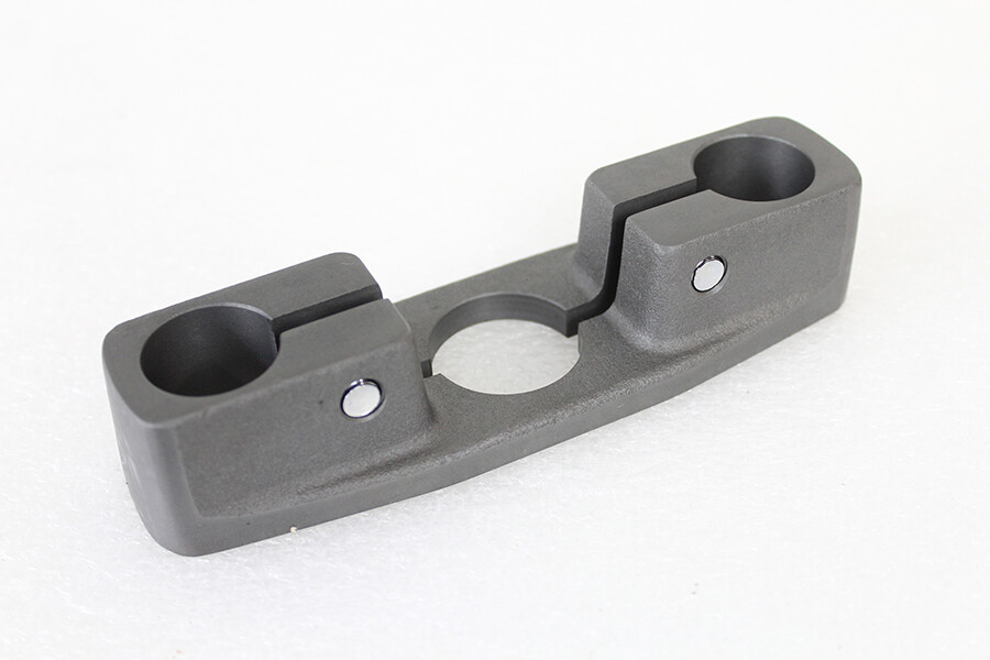 Inline Triple Tree Parkerized fits Harley Davidson