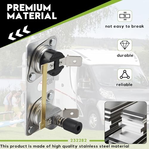 232282 RV Water Heater Thermostat for Suburban, Motorhome RV Accessories, 120