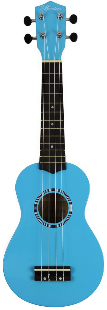 Barcelona Soprano Ukulele - Light Blue