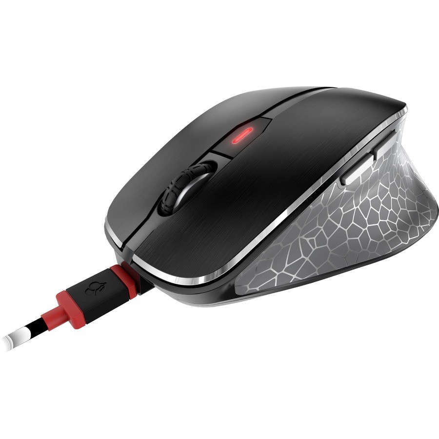 CHERRY MW 8C ERGO Rechargeable Black Wireless Mouse