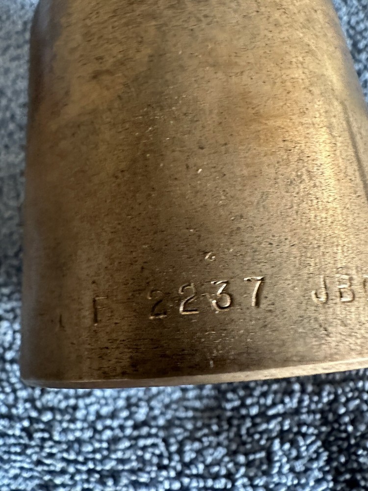 Antique Caterpillar Tractor Brass Bushing in original Box