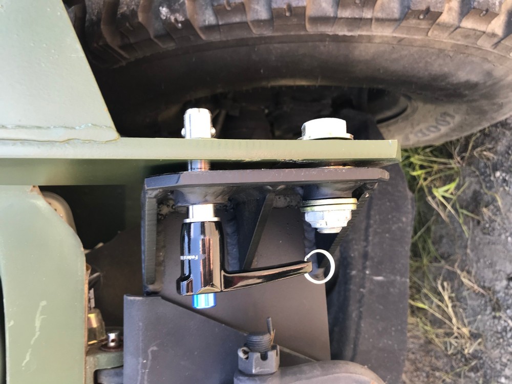 (1) Quick Release Pin Brush Guard 5/8"X2.25" Ms17986-1013 fits Humvee M998