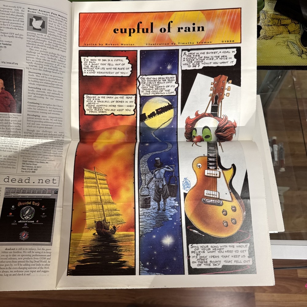 Grateful Dead Almanac Winter/ Spring Issue Volume 3 Number 2