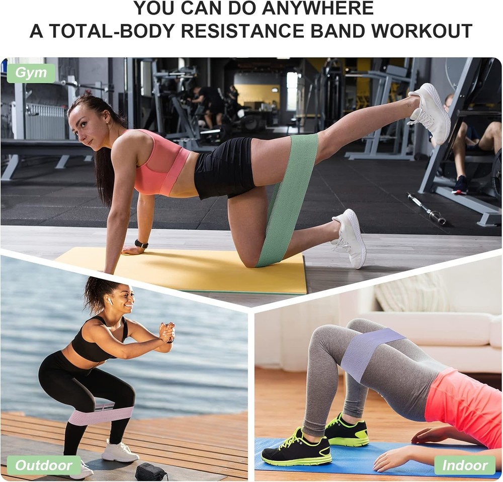 Booty Bands Set, Resistance for Working Out, Exercise Light