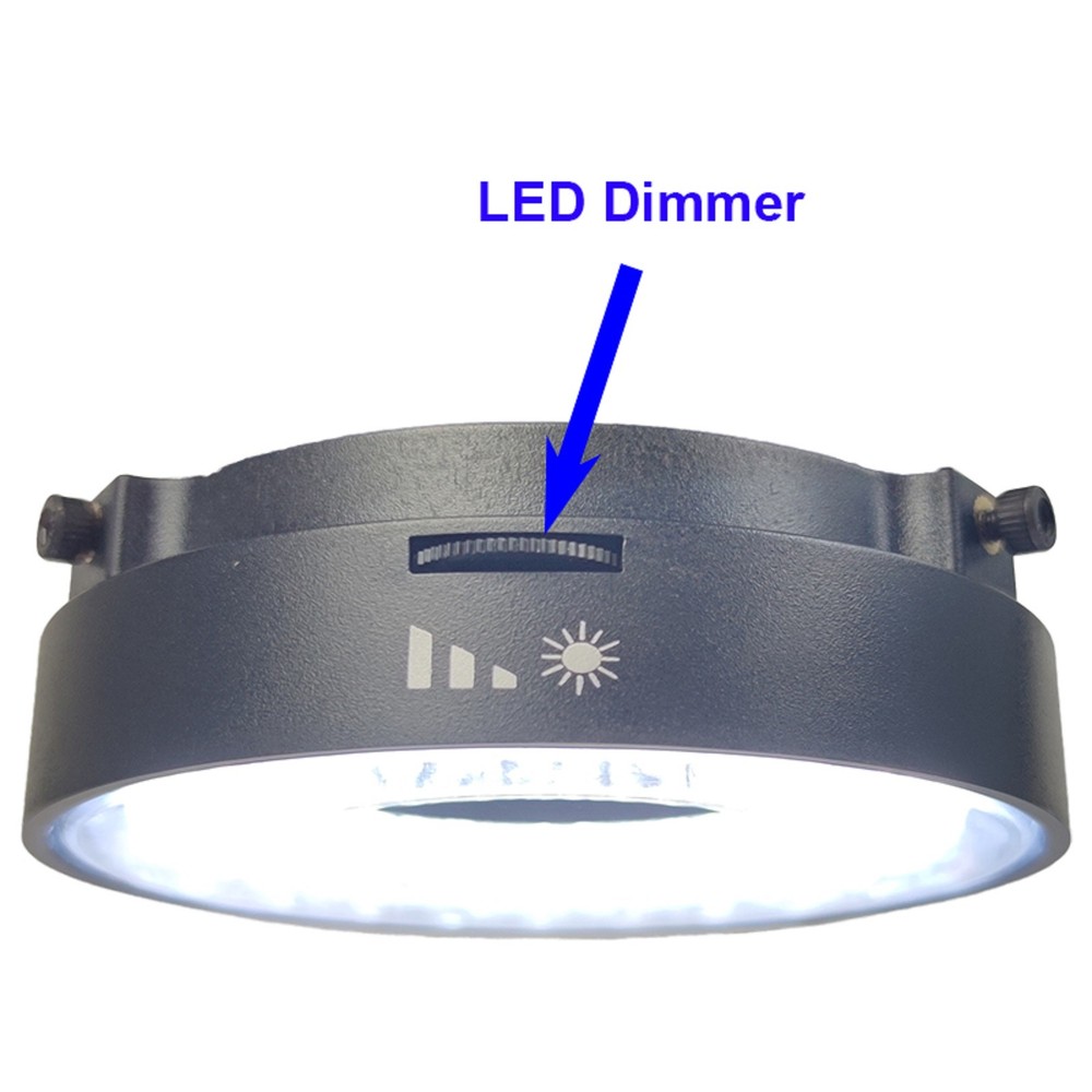 Microscope 72 LED Ring Light USB 5V Adjustable Focus Dimmer Illuminator Lamp l