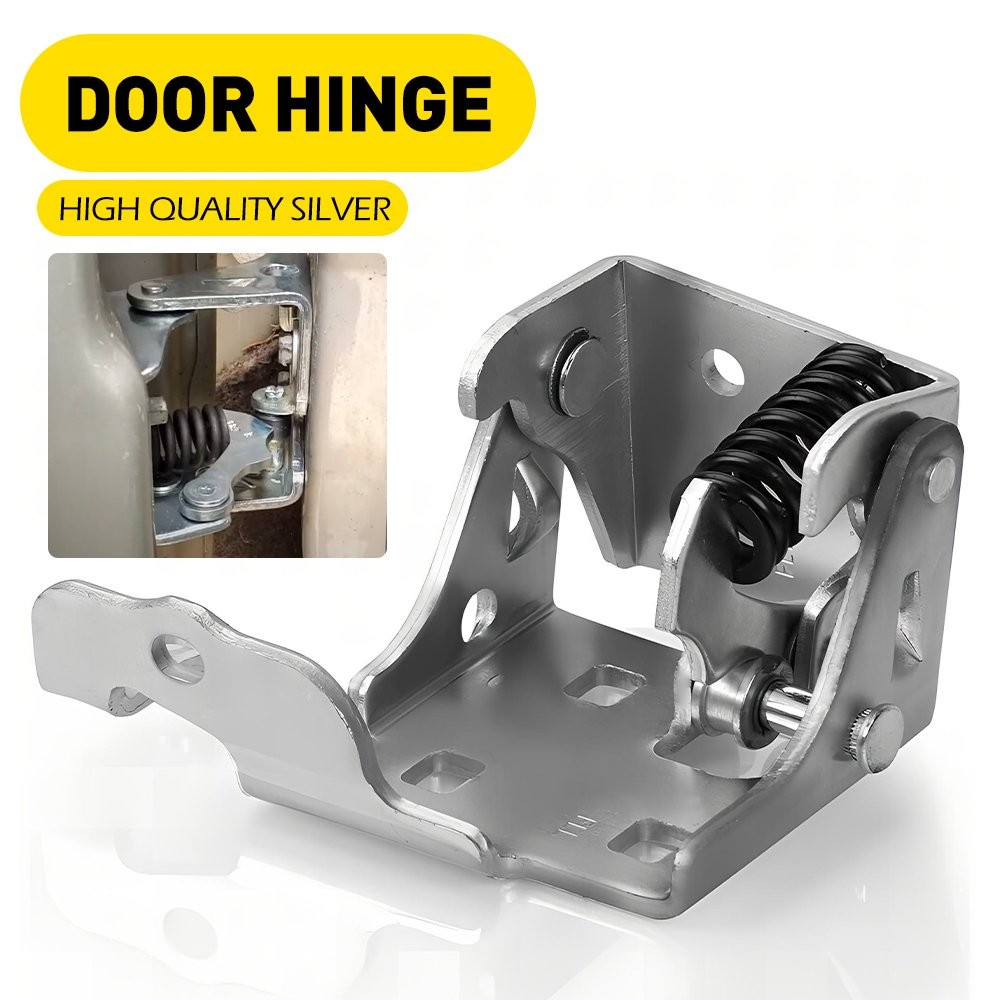 For Chevy Silverado 1500 Door Hinge 2007-2013 Driver Side Front Lower Chrome