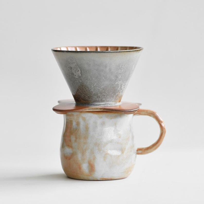 Ceramic Coffee dripper set