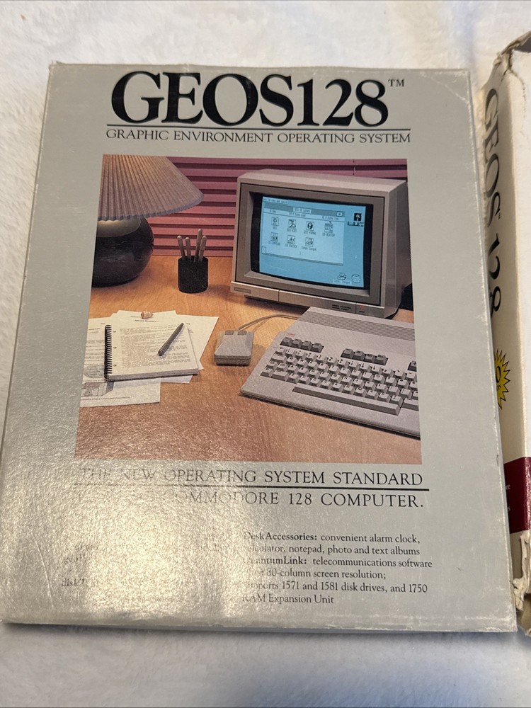 GEOS 128 Commodore 128 Software Lot Disks Manuals Berkeley Softworks