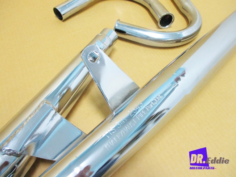 Fit SUZUKI K125 EXHAUST MUFFLER SET & HEADER PIPE SET #BI226#