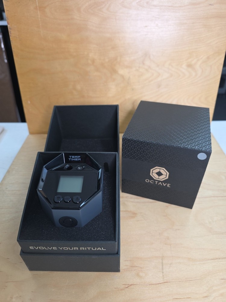 Octave Terp Timer - Grey Desktop Thermal Sensor Dial In The Perfect Temperature