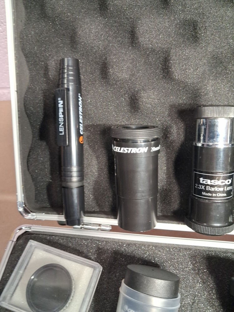 CELESTRON Telescope 1.25" Eyepiece & Filter Accessory Kit With Case 18pc Total