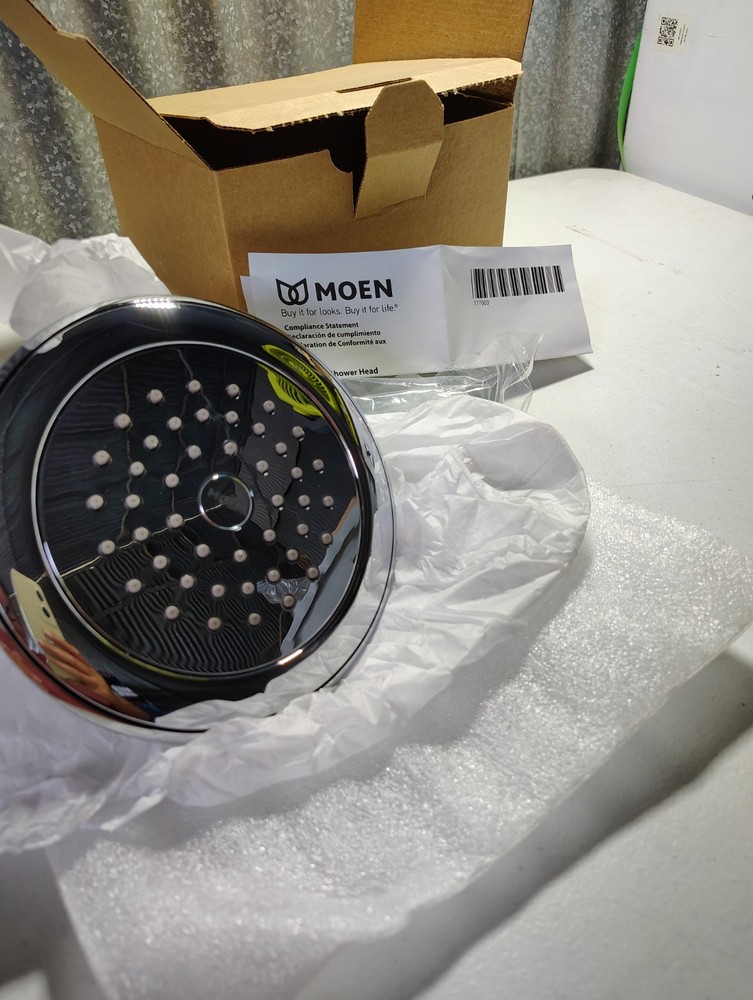 Moen S6335EP Chrome 6 1/2" Single Function Eco-Performance Shower Head