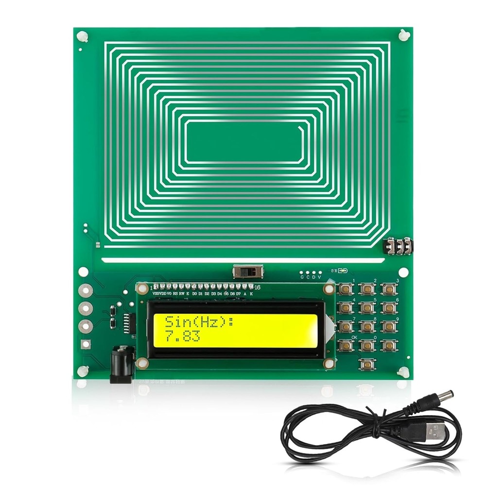 Adjustable Schumann Resonance Generator, Healing Frequency Device, 7.83Hz Freque