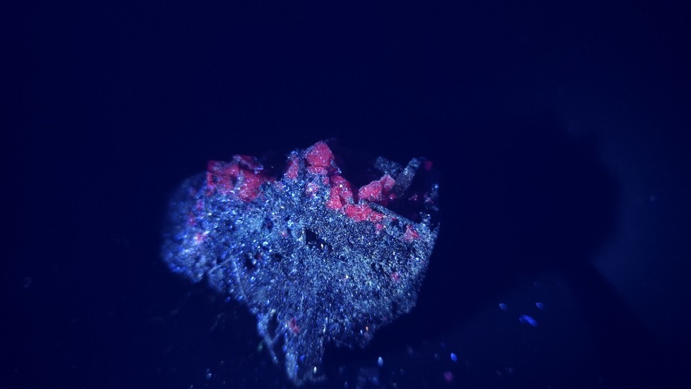 Uv Reactive Fluorite Malachite Specimen