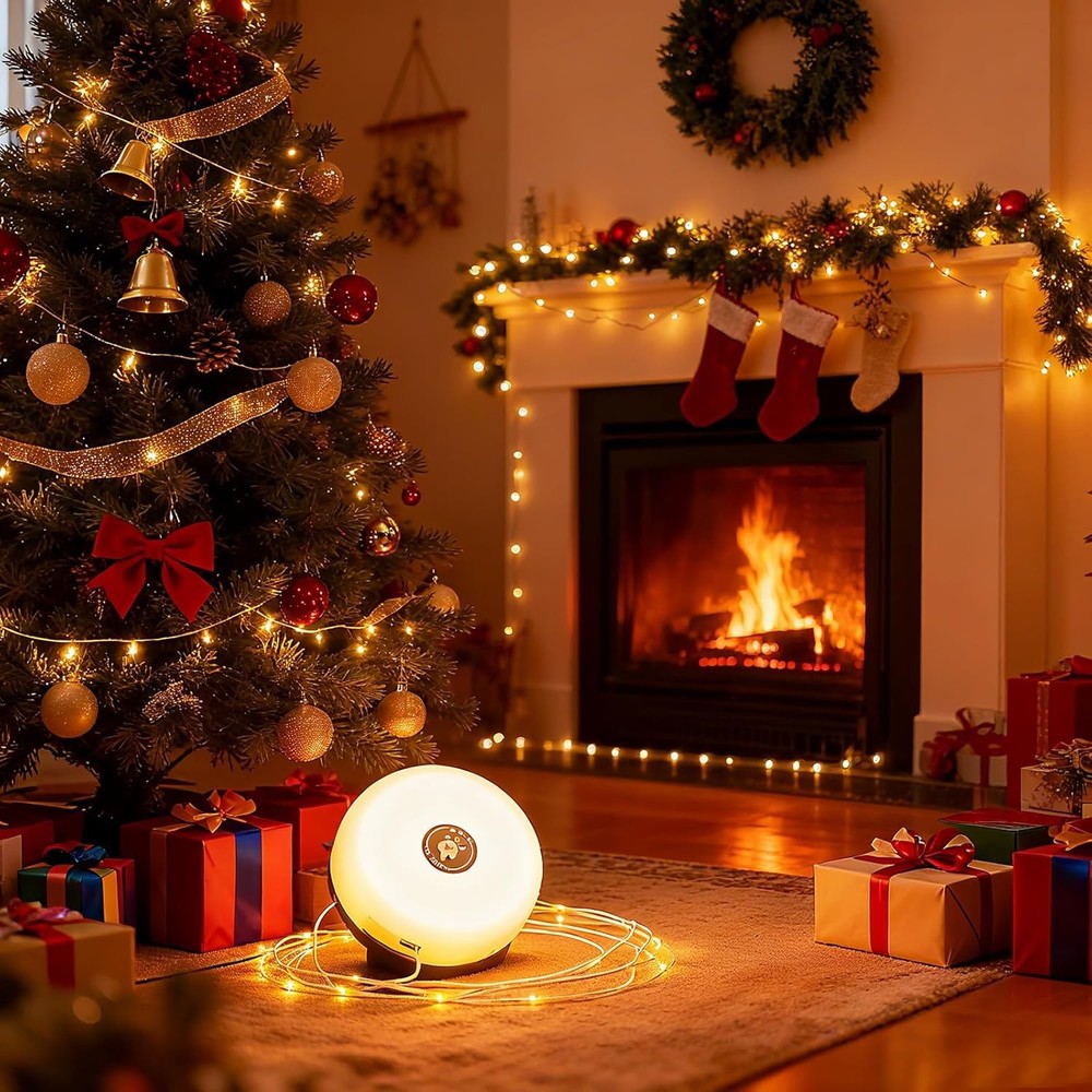 Camping String Lights 4 in 1 Portable Camping Light Rechargeable 8 Lighting