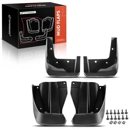 Set of 4PCS Mud Flaps Splash Guards Mudguards Mudflaps with Hardware