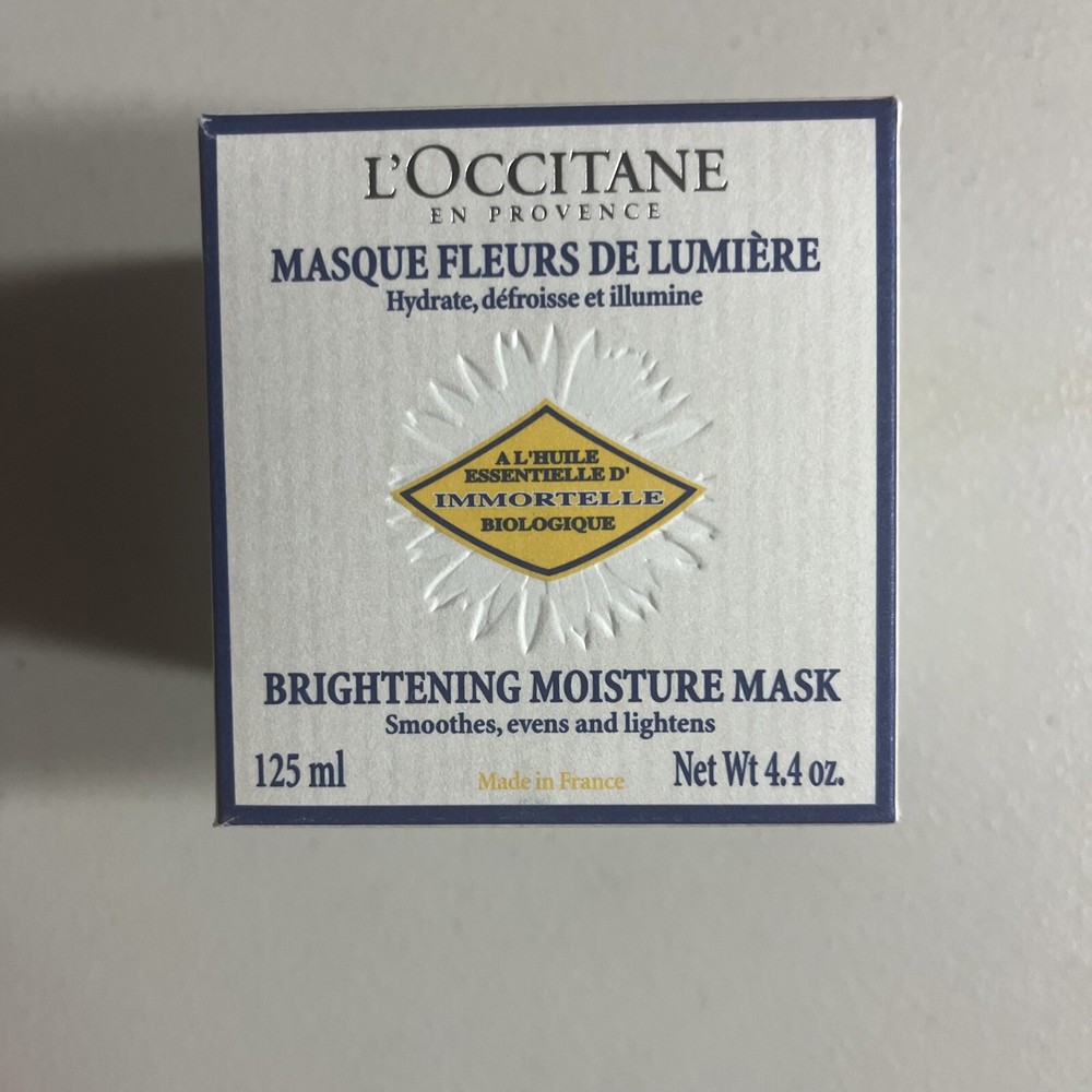 L’Occitane Brightening Moisture Mask NIB