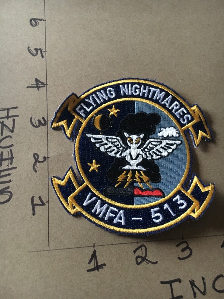 USMC Marine VMFA-513 Fighter Squadron patch 5/1/25