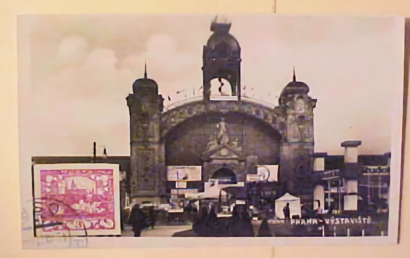 CZECHOSLOVAKIA MUCCA PAINTER MAXICARD (1919)