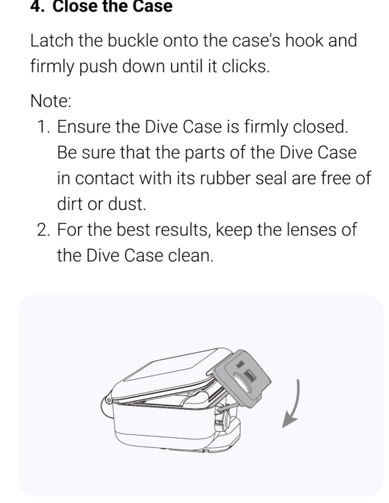 Original Insta360 Ace Pro Dive Case – Waterproof