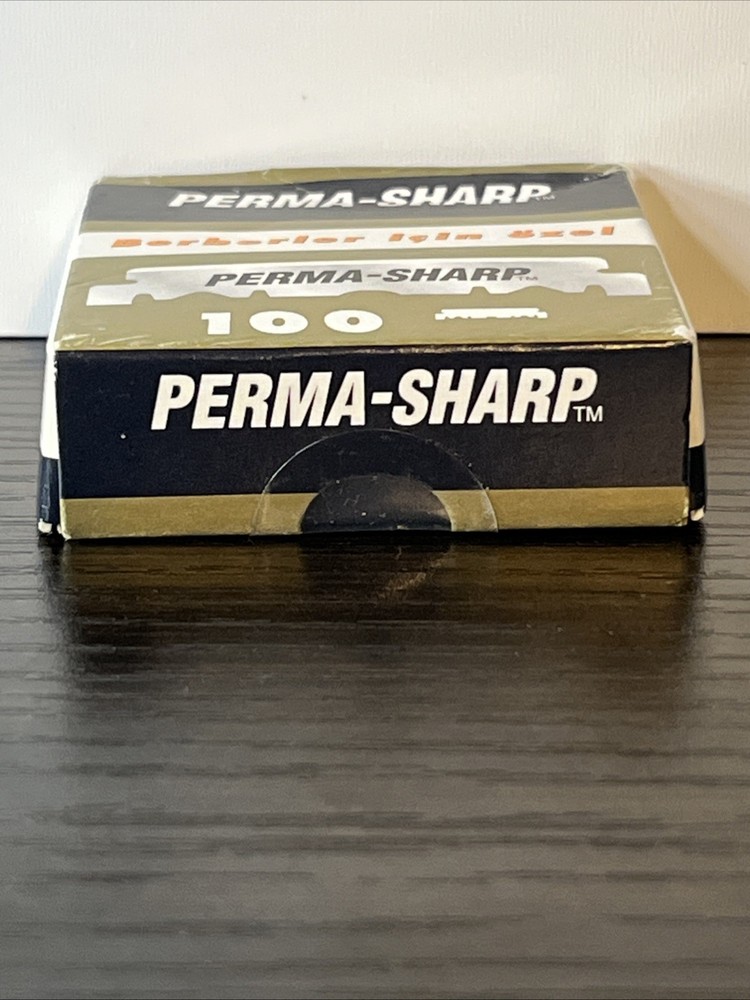 Perma-Sharp Single Edge Barber Razor Blades 100ct