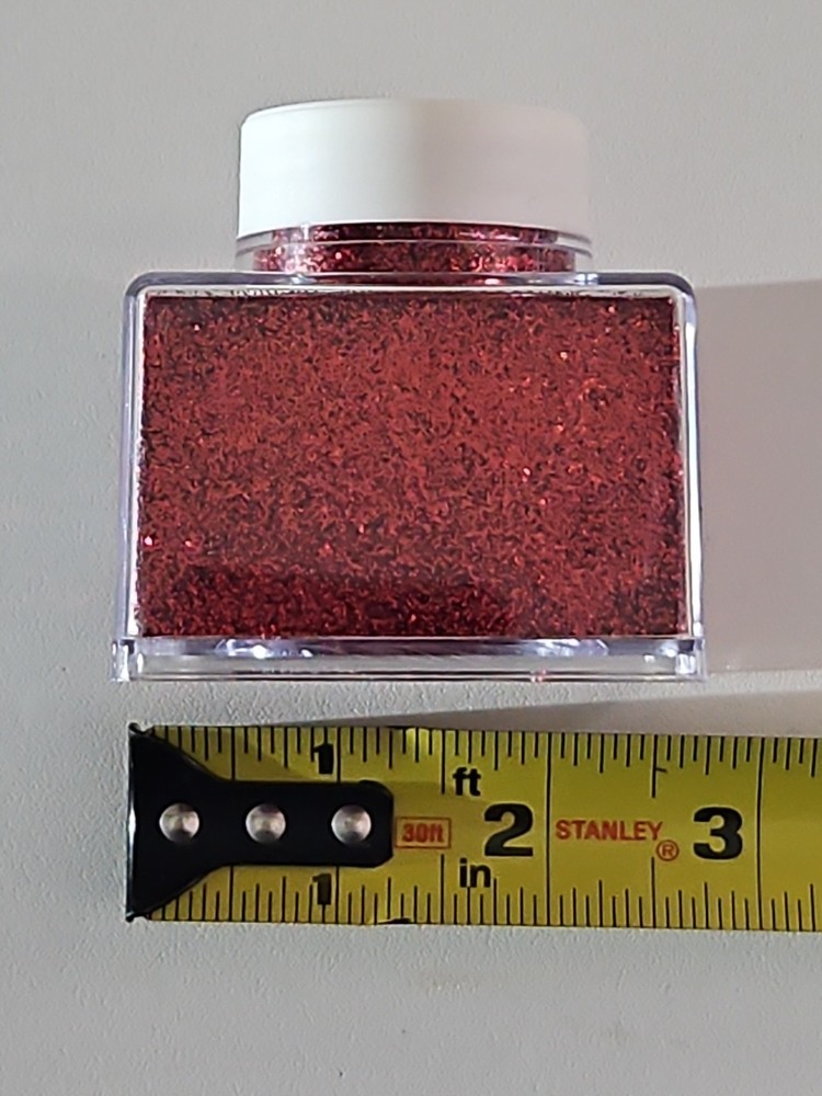 Sulyn Extra Fine Glitter 2oz-Ruby Red