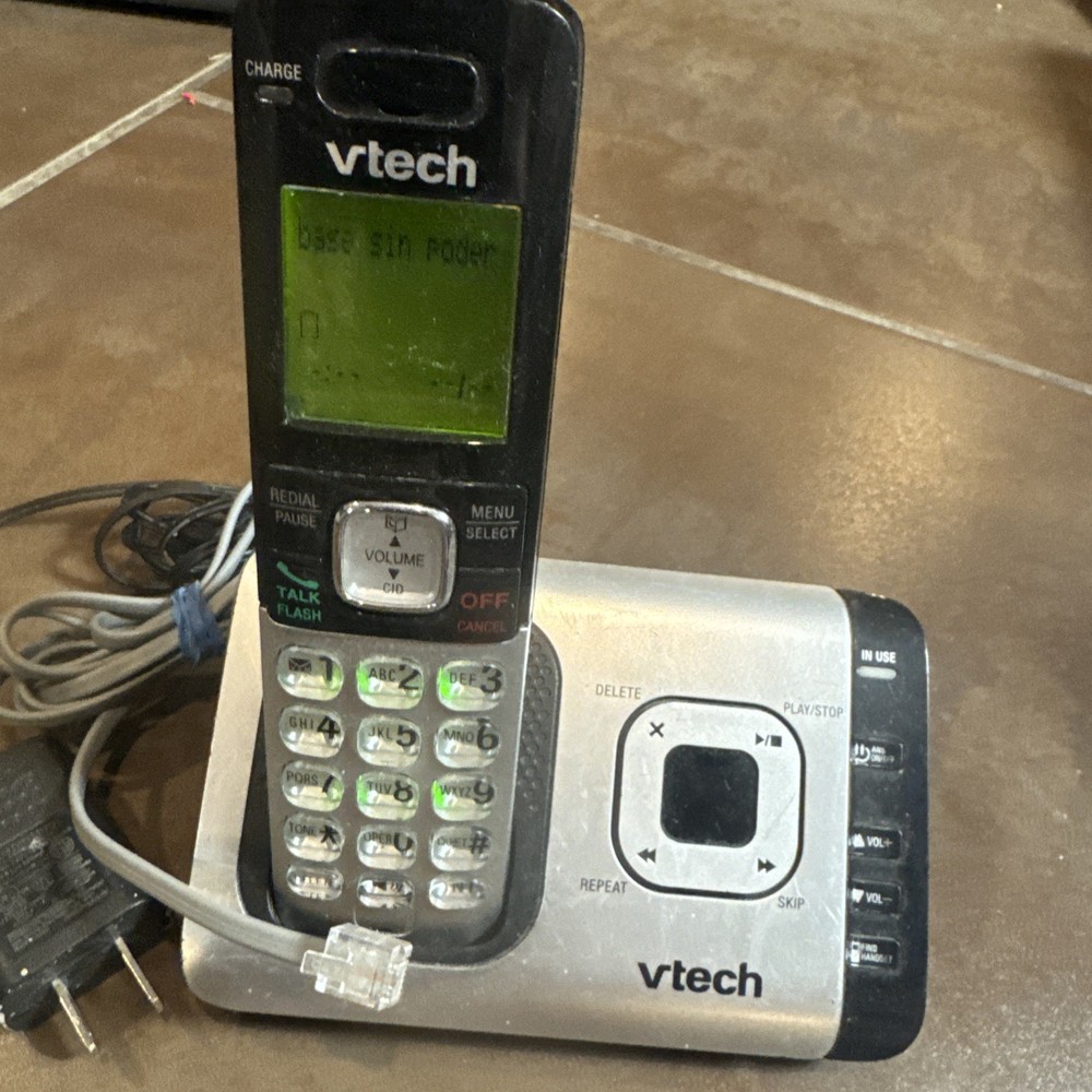 Vtech CS6729-2 Dect 6.0 Cordless Handset & Charging Base - Phone