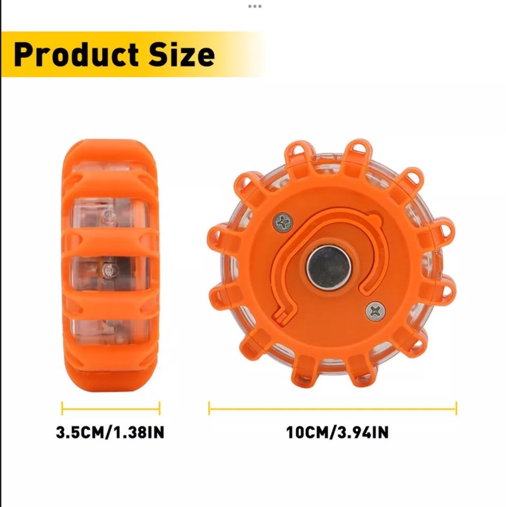 STP EMERGENCY DISC LED FLARE