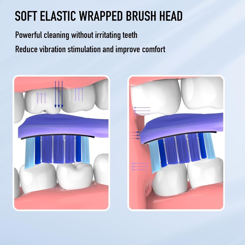 5-Pack Philips Sonicare Toothbrush Replacement Heads – Gentle Multi-Action Clean