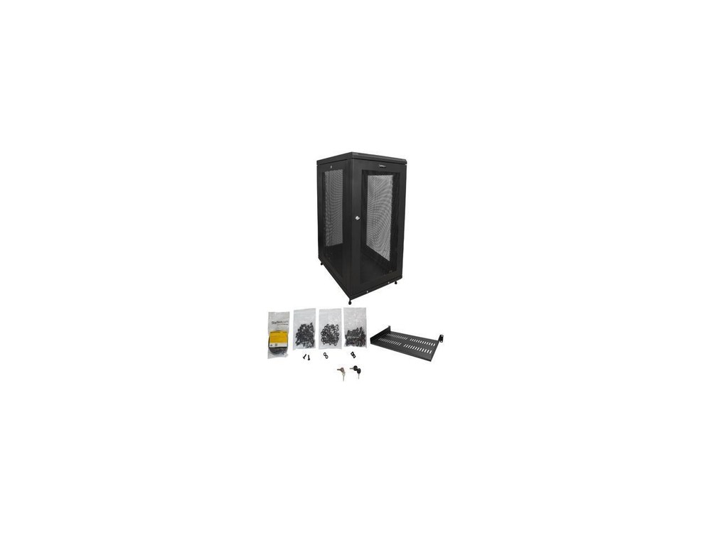 StarTech RK1833BKM StarTech.com Server Rack Cabinet - 18U - 31 in Deep Enclosure