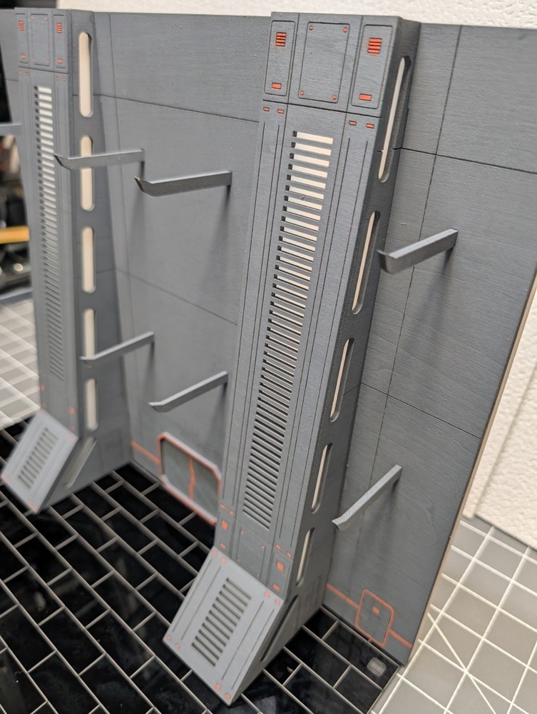 Star Wars Micro Galaxy Squadron Tie Fighter Wall