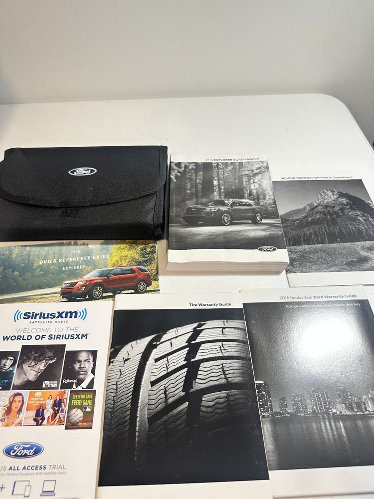 2016 Explorer Owner's Manual Ford