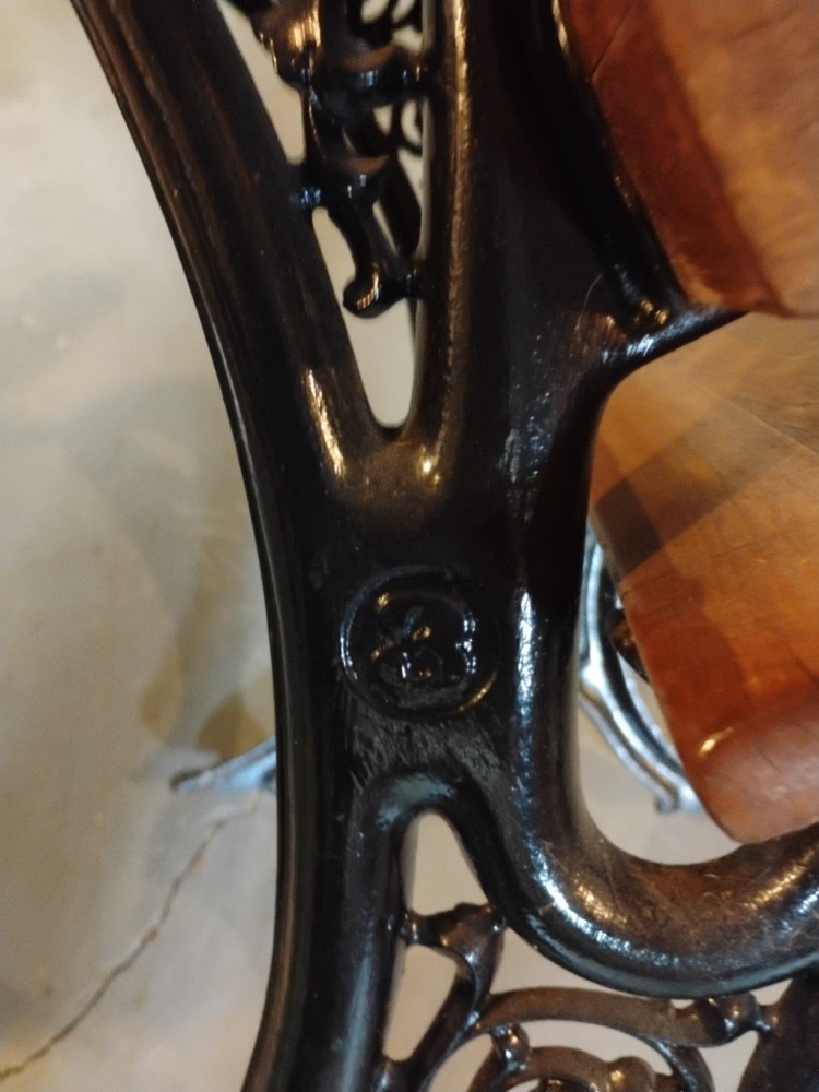 American SF Co. Student Desk #3 Cast Iron Base